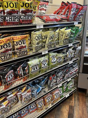 Joe's Chips and Route 11 chips