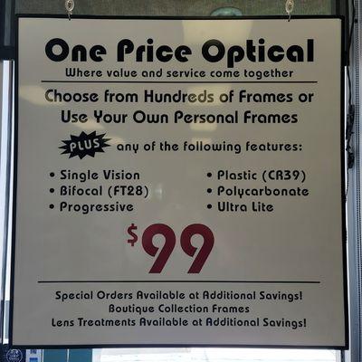 One Price Optical