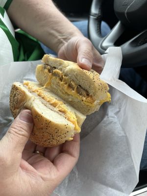 Sausage egg cheese