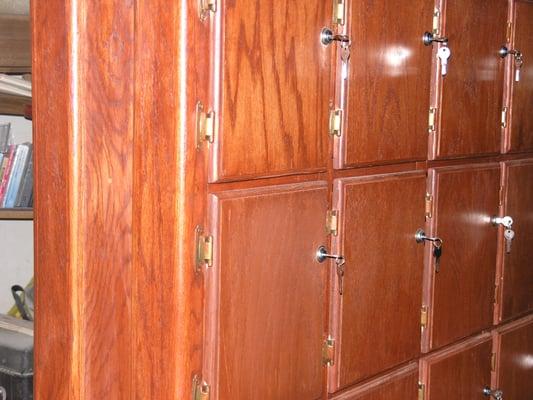 Or Custom Wooden Lockers even!