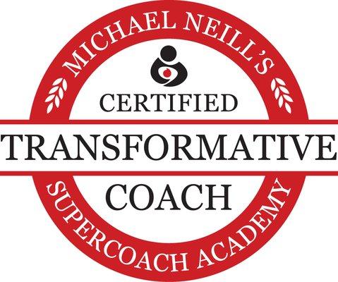 I am a Certified Transformative Coach.