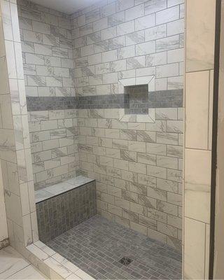 Shower tile