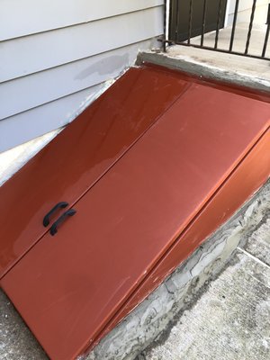 Outdoor Cellar doors