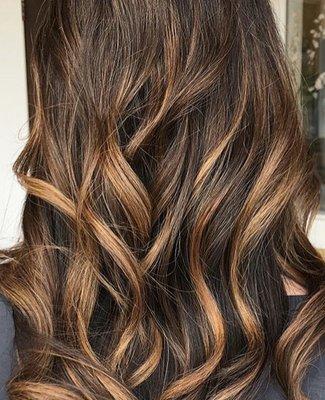 Balayage ribbons