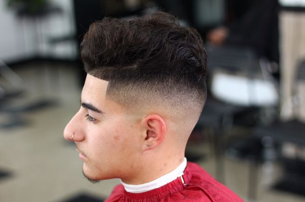 Undercut bald fade