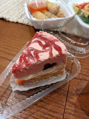 Strawberry cheesecake