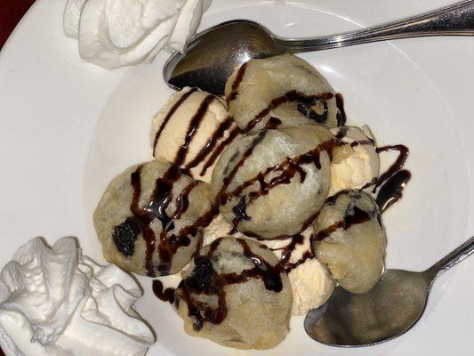 Fried Oreo with Ice Cream