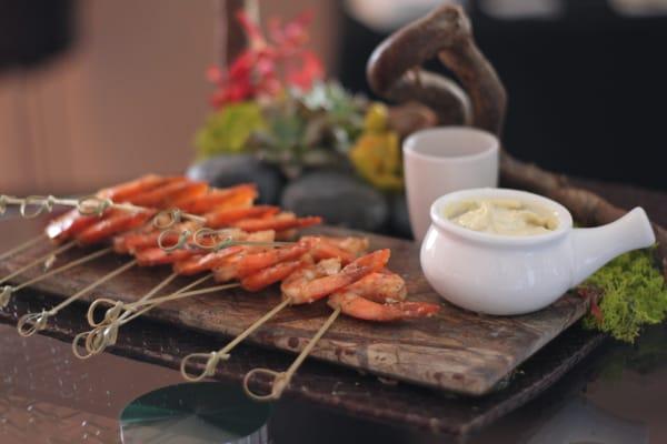 Herbs de Provence Marinated Shrimp with Citrus Aioli