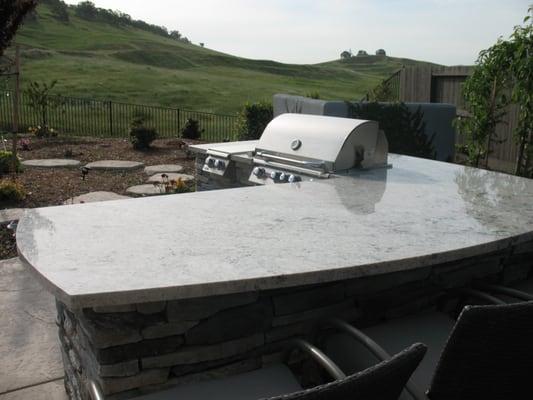 Love our granite top