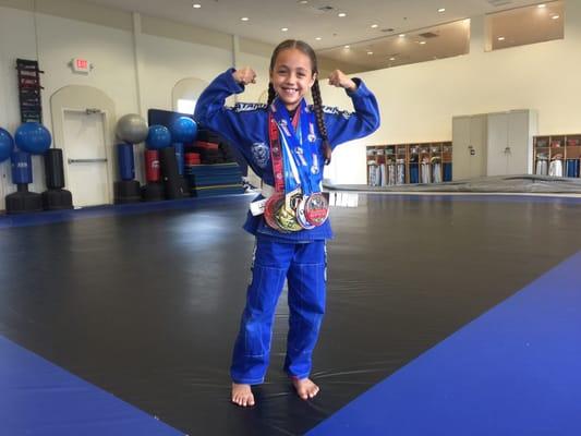 9 year old jiujitsu champion!