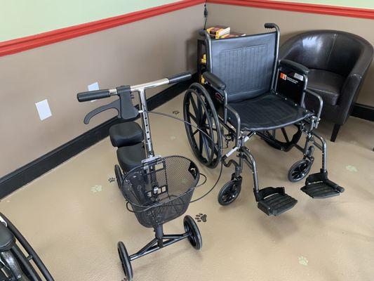 Just a few Wheelchair &
Knee Scooter types