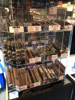 Cigar selection