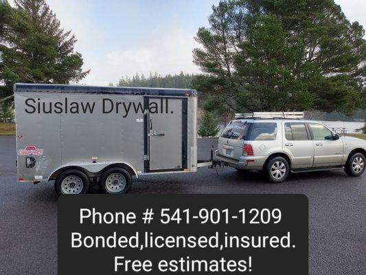 Siuslaw drywall here for all your drywall needs. Bonded, licensed, and insured. Ccb# 242665.