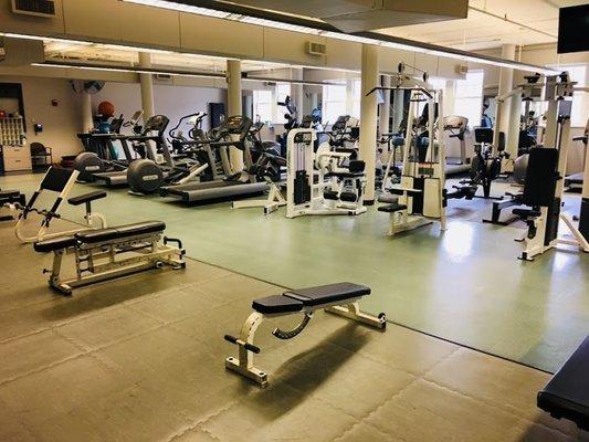 Membership to the WellWorks Fitness Center is open to the community, University employees and graduate students.