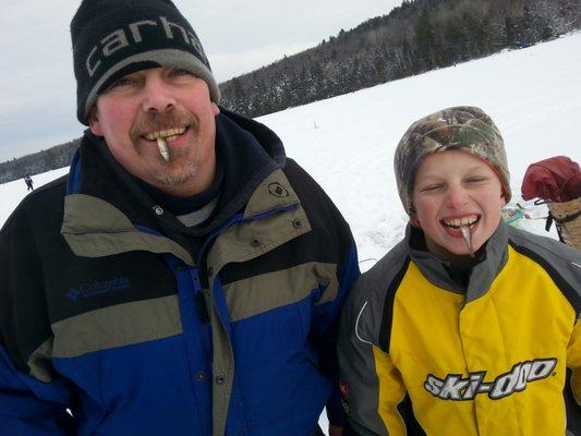 Ice fishing