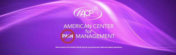 American Center for Pain Management