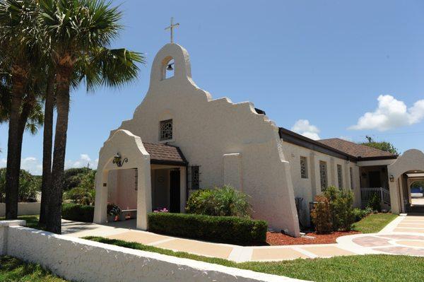 Front Entrance facing A1A