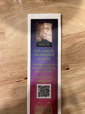 Book Club Bookmark