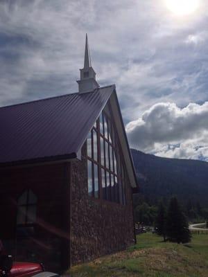 Church front