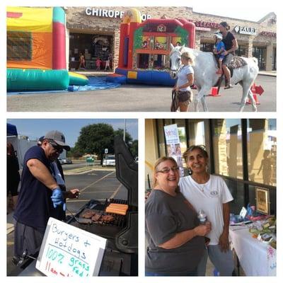 Fun at Keen Family Chiropractic's Patient Appreciation Day