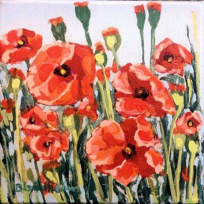 Poppies Original Painting