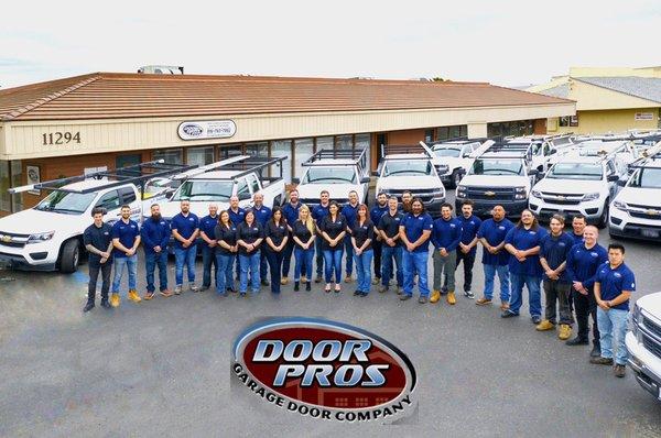 The Door Pros Team is here to handle any Garage Door repair or project.