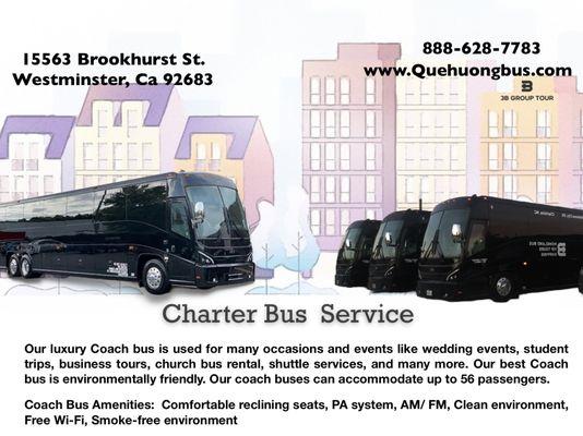 Charter Bus Service