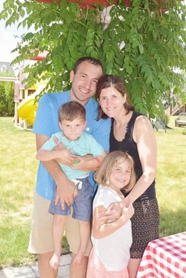 Dr. Eraydin and his family.