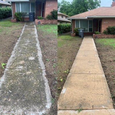 Sidewalk clean