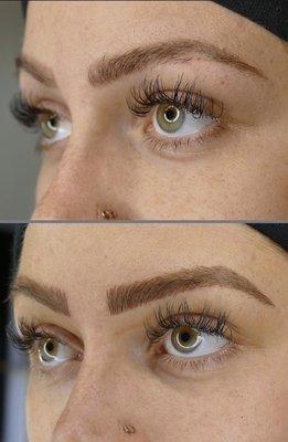 Microblading touchup