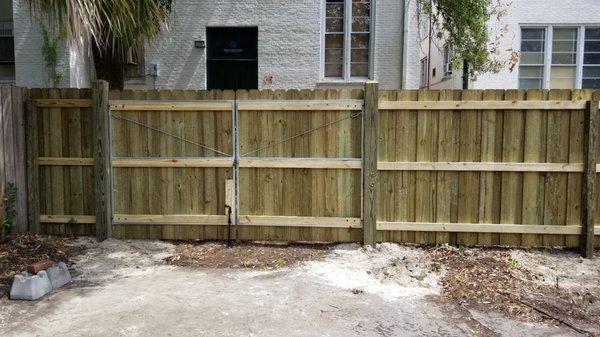 Fence replacement