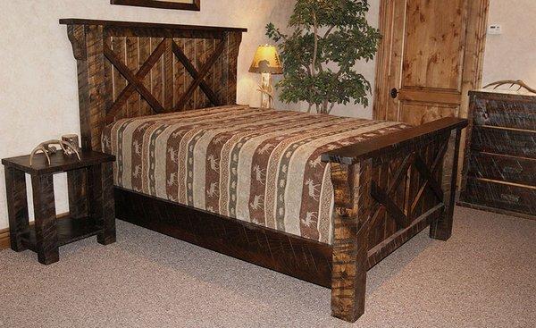 Wasatch Queen Ranch Bed