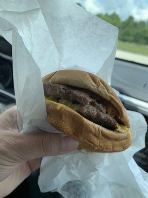 Butter steak burger