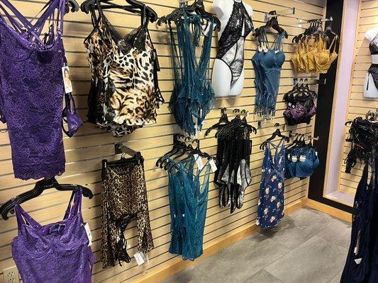 New fall lingerie colors! Deep jewel tones and animal prints are in!