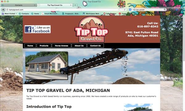 Visit our Website at www.tiptopgravel.com