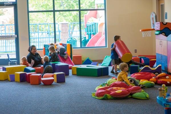 Recreation Center Kids' Korner nonlicensed child care - Photo Credit Rich Vossler Photography