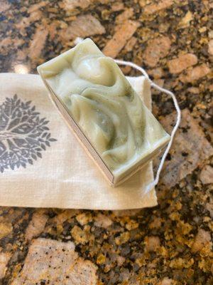 Naturally scented hand made soaps