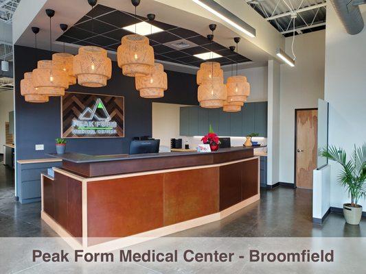 Peak Form Medical Center - Broomfield lobby