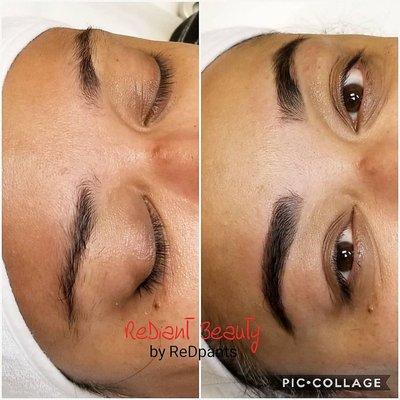 HENNA TINTED BROWS