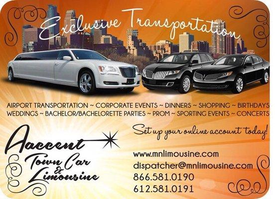 Aaccent Town Car &Limousine