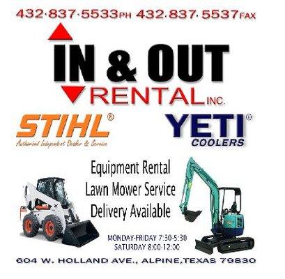 In & Out Rental