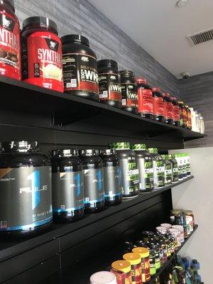 All your favorite award-winning pre-workout and post-workout supplements. We price match with all major competitors.