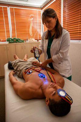 Bio-energetic treatment (with Color light therapy)