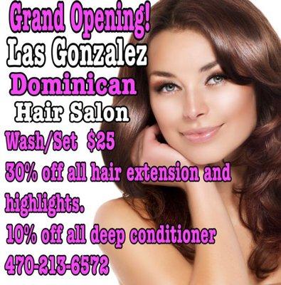 Las gonzalez Dominican hair salon