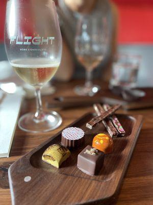 Flight Wine + Chocolate