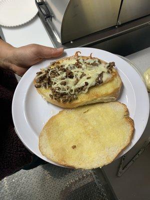 the making of the torta de asada
we also have chicken and pork