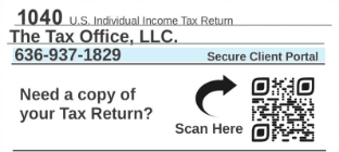 Did we do your returns? 
You can log in and download your secure digital PDF of your return anytime.