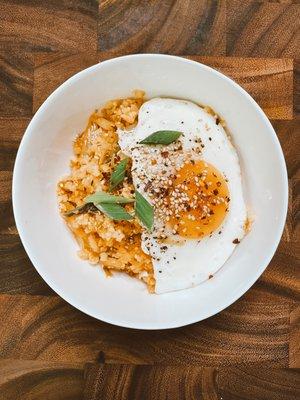 Kimchi Cauliflower Fried Rice