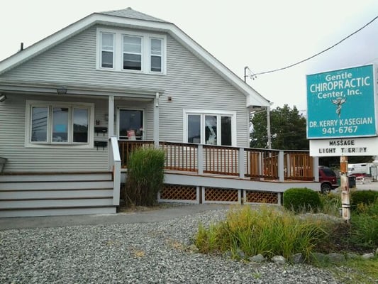 Front of office facing Post Rd.