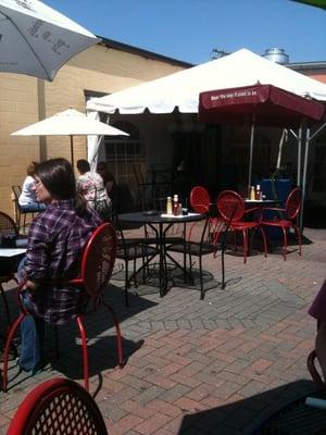 Great day for lunch on the patio!